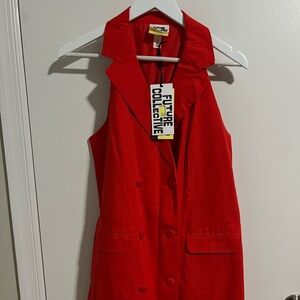 Future Collective Jenee Naylor Vest dress (NEW with Tags)